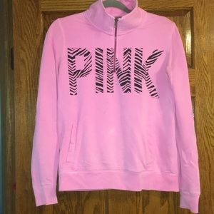 VS PINK quarter zip